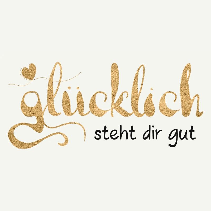 Glücklich steht dir gut