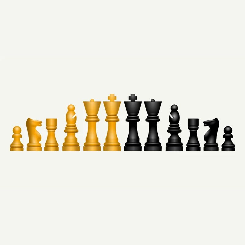 Pièces du jeu d'échecs