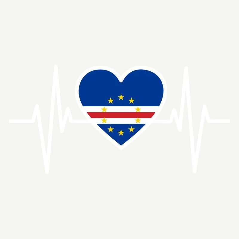 Cap-Vert Cape Verde Cabo Verde Cadeau De Drapeau