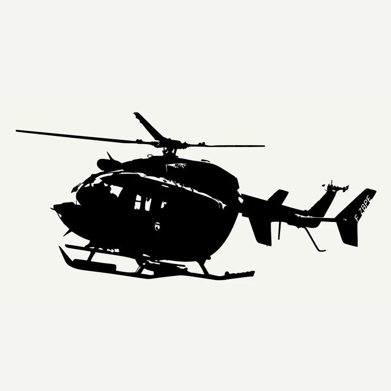Drachen Hubschrauber EC145