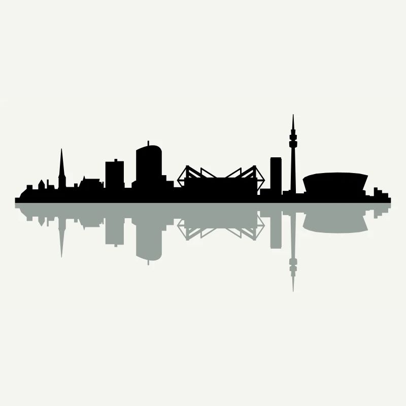 Skyline Dortmund Schatten