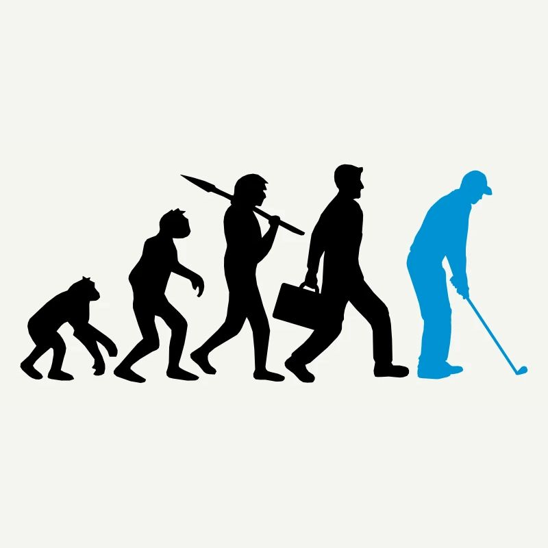 Golf spielen Evolution