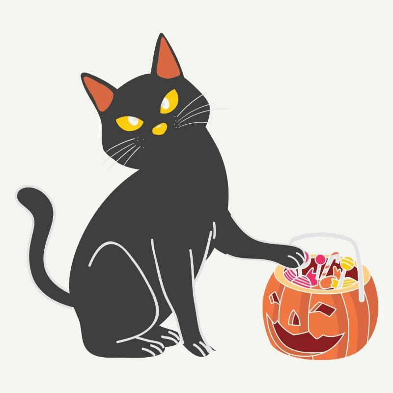 Halloween Cat Witch