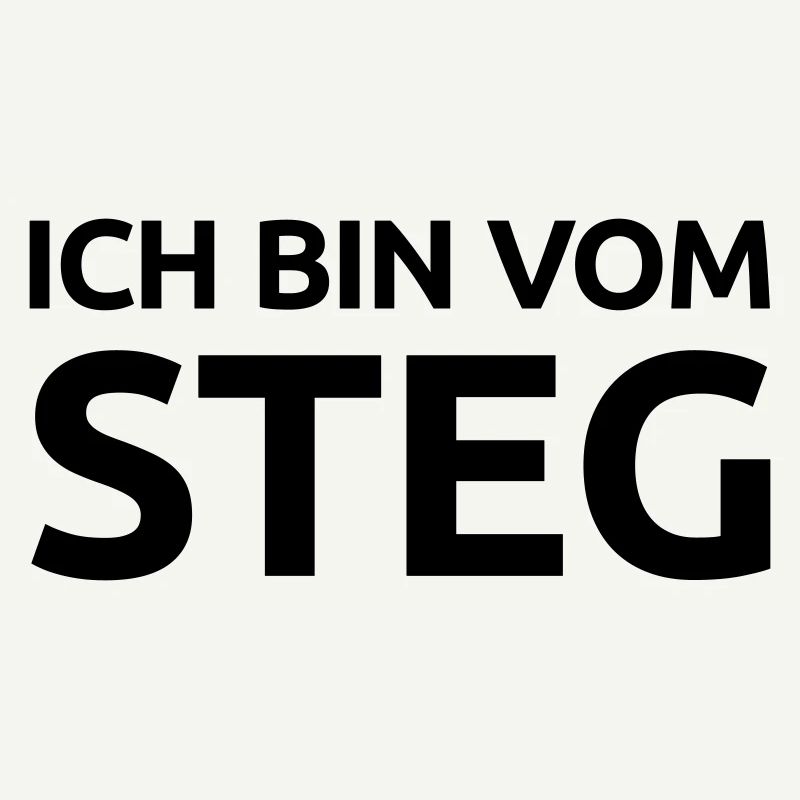 Ich bin vom Steg schwarz