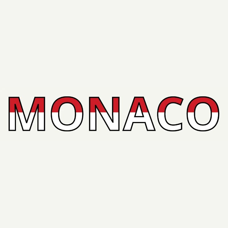 Drapeau monaco