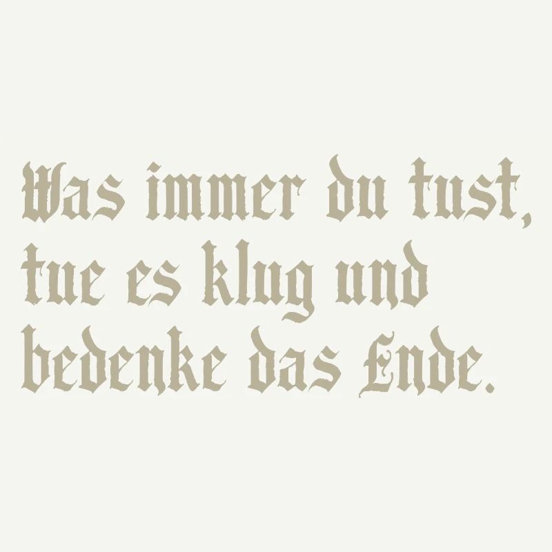 was immer