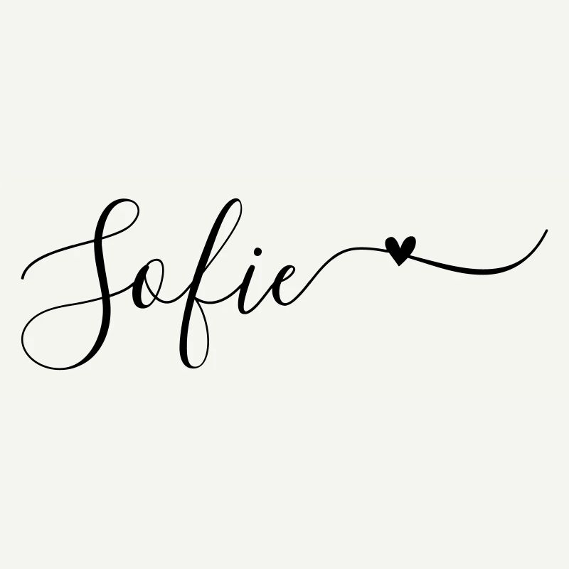 Sofie Nom Prénom Décoratif