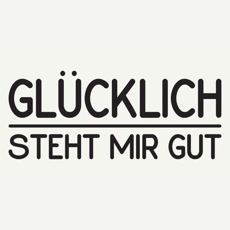 Glücklich steht mir gut