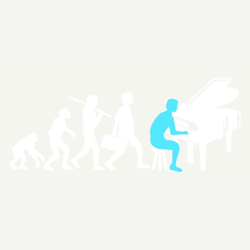 Evolution Piano Instrument Keys Playing Music