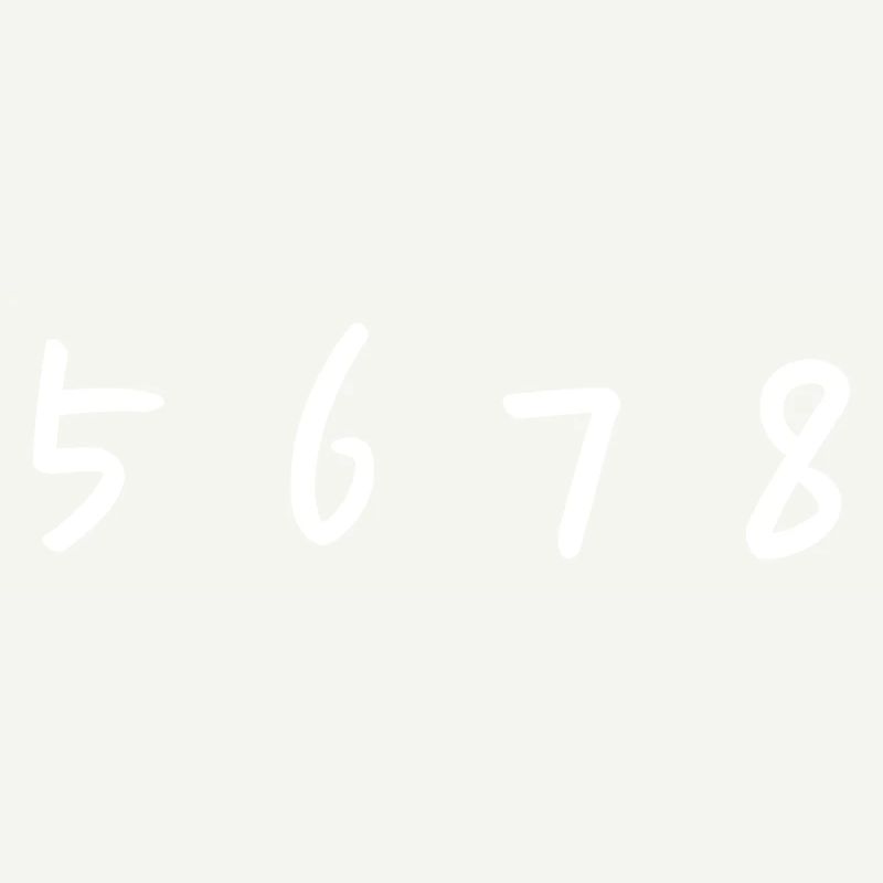 et 5, 6, 7, 8.