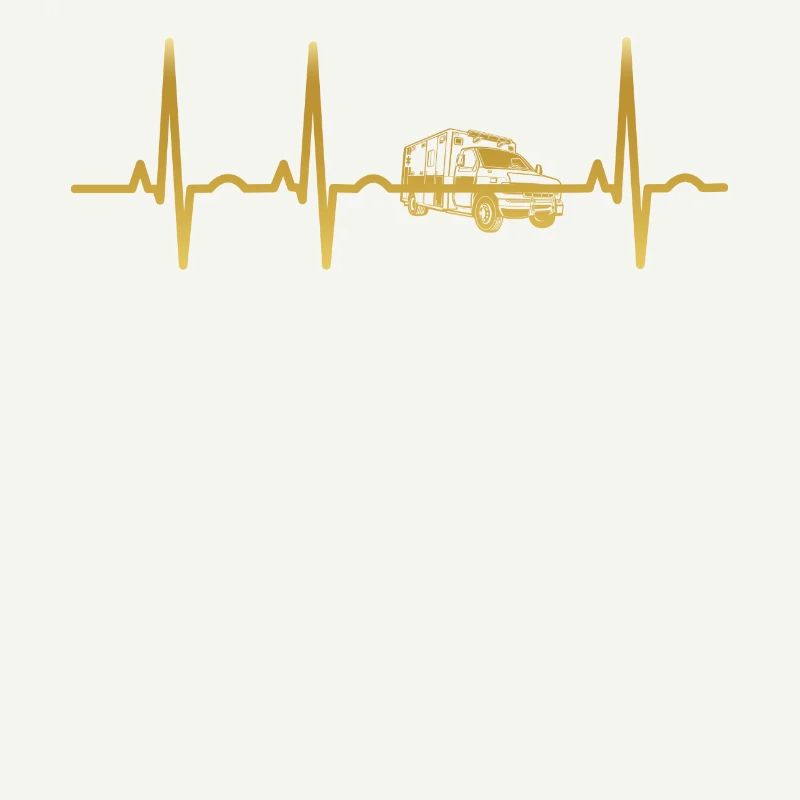 evolution ekg heartbeat ambulance ambulance