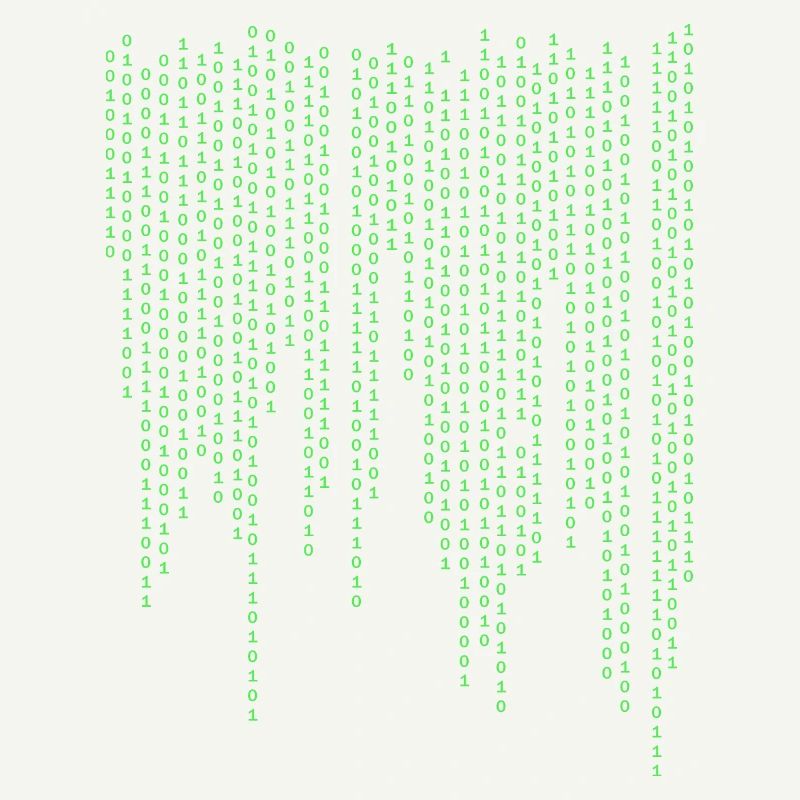 Binary rain