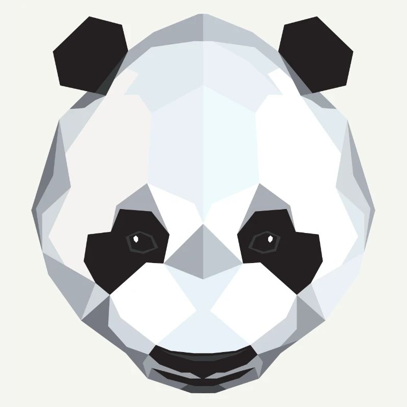 Panda (Low Poly)
