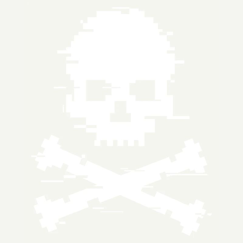 Glitch skull