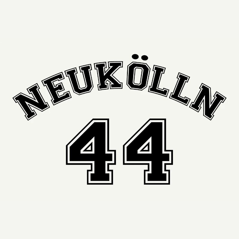 Neukölln 44 Berliner Bezirk Nostalgie Design