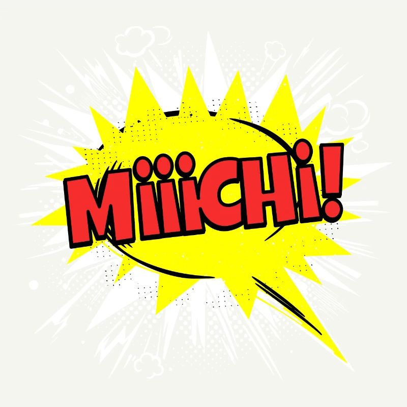 Michi Michael Name Funny Speech Bubble
