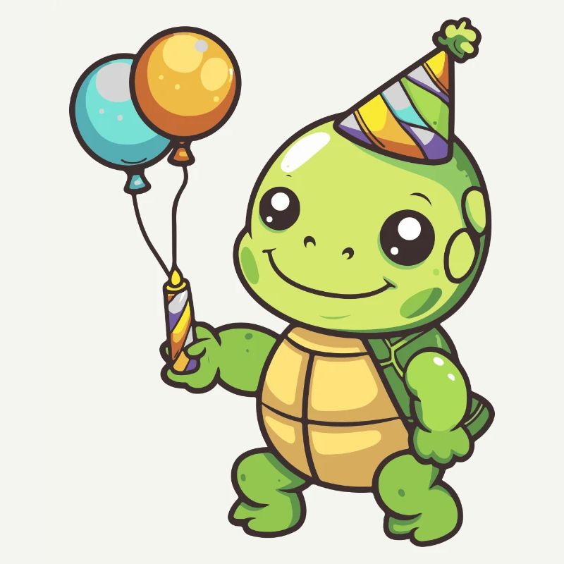 Turtle Birthday Comic