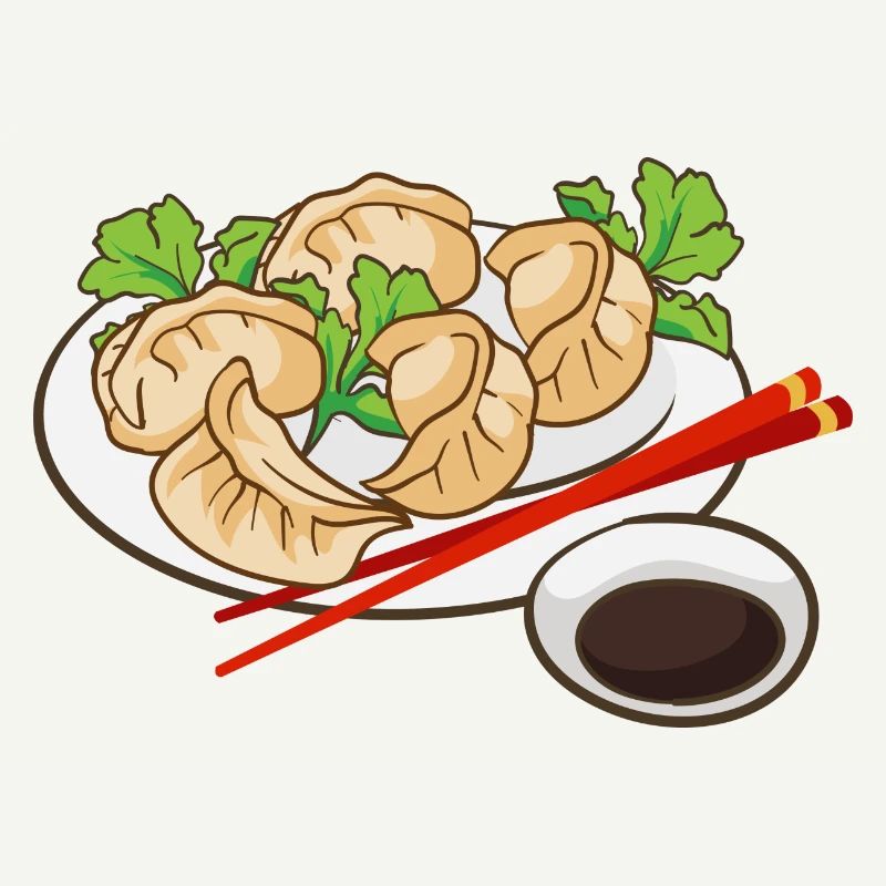 Dumplings Plat
