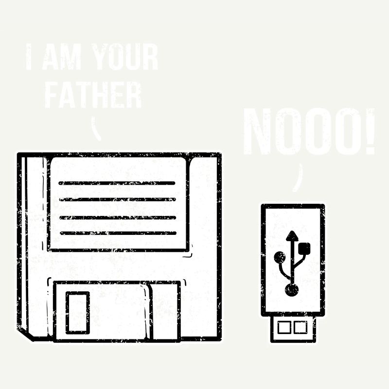 IT Programmer Im Your Father Diskette