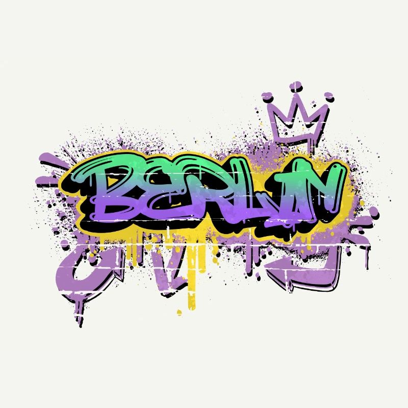 Berlin Germany City Graffiti Spray Sprayer