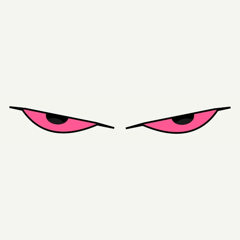 Catycorn Angry Eyes Red