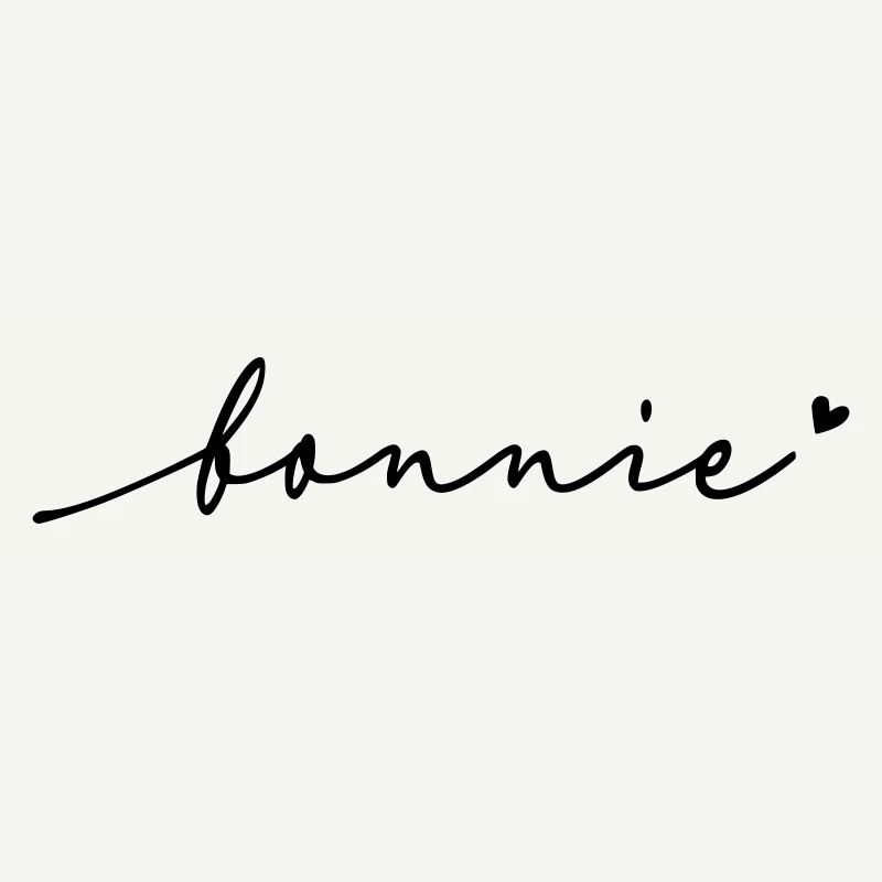 Bonnie Cursive Name