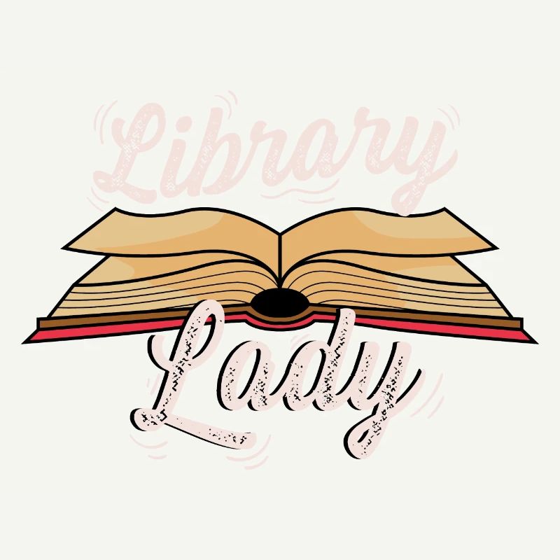 Library Lady OIC -Librarian Gift