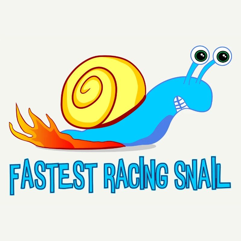 Escargot de course rapide, escargot courant