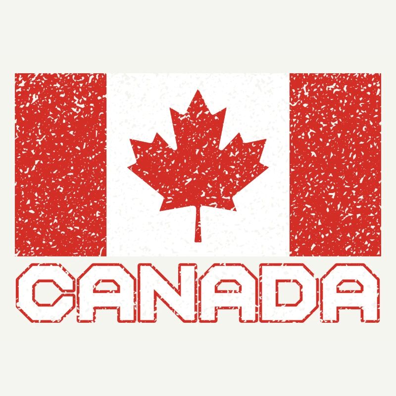 Canada Flag Maple Leaf Canadian Gift Canada