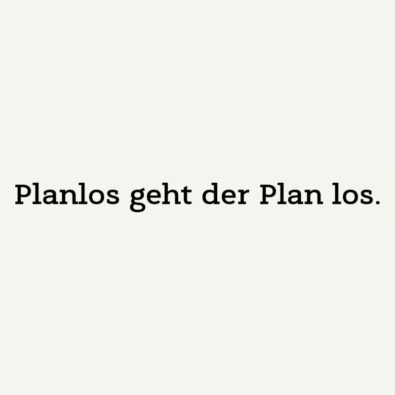 Le plan commence au hasard