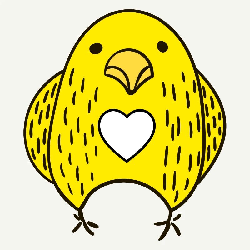 cute chicken heart gift