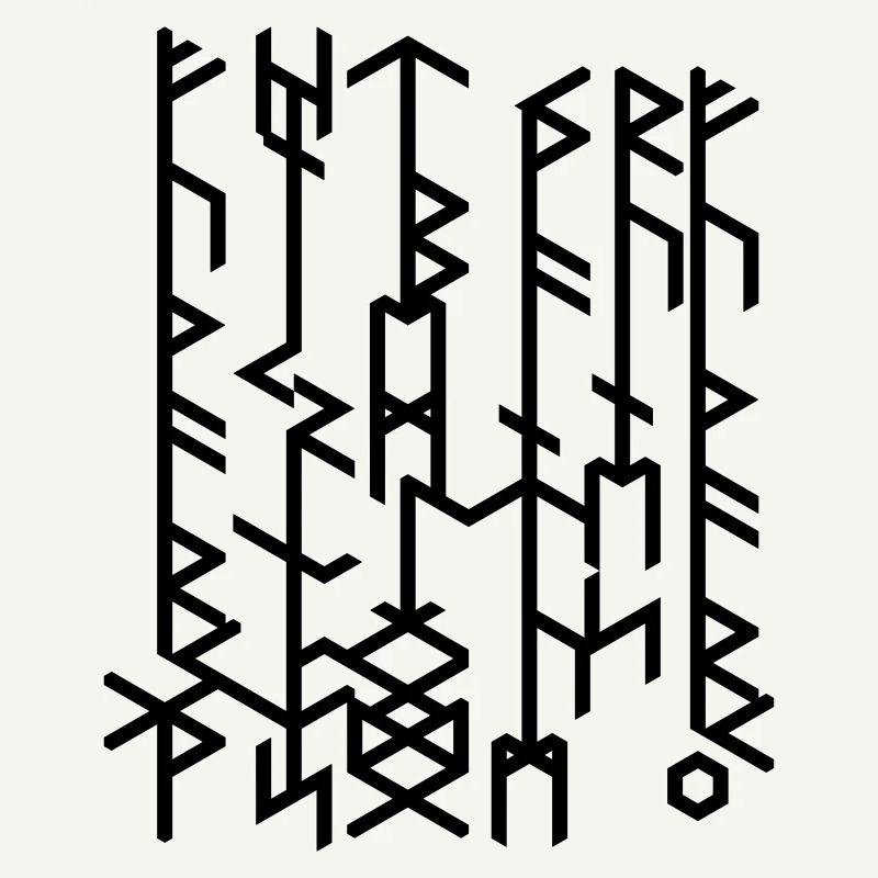 Runenstein2020/Rune stone-Quantum Runes Futhark 0©