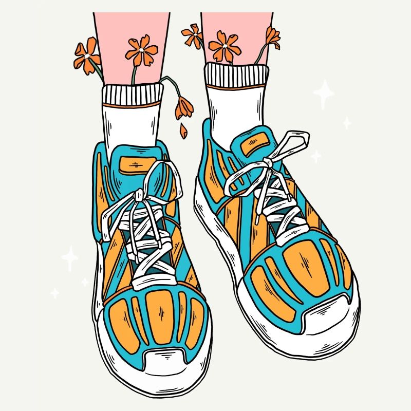 CHAUSSURES DE FLEURS