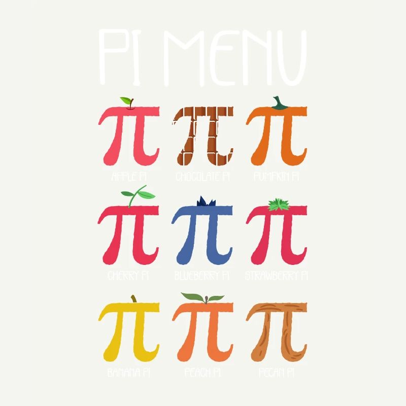 Pi Pie Menu Pi Math Teacher Pi Day