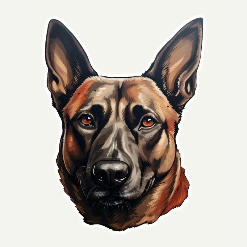Belgian Malinois charakterstark