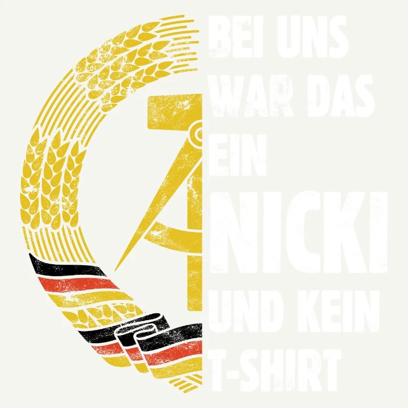 DDR Nicki, Osten, Ossi Spruch, Geschenk