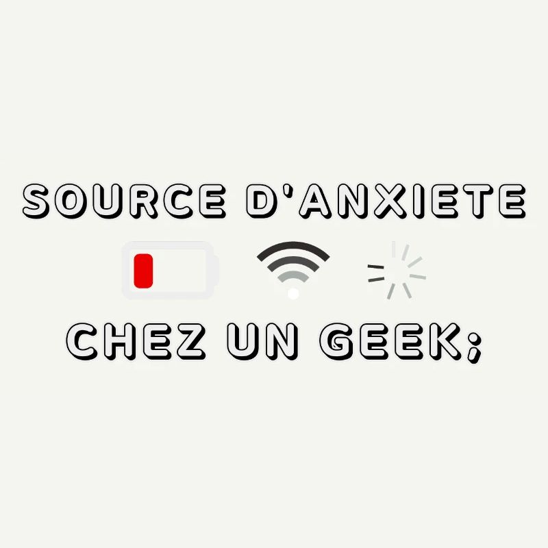 Source d Anxiété Chez un Geek