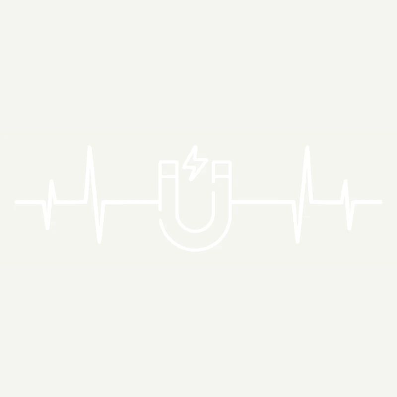 Aimant Heartbeat Physics Science Gift Idée