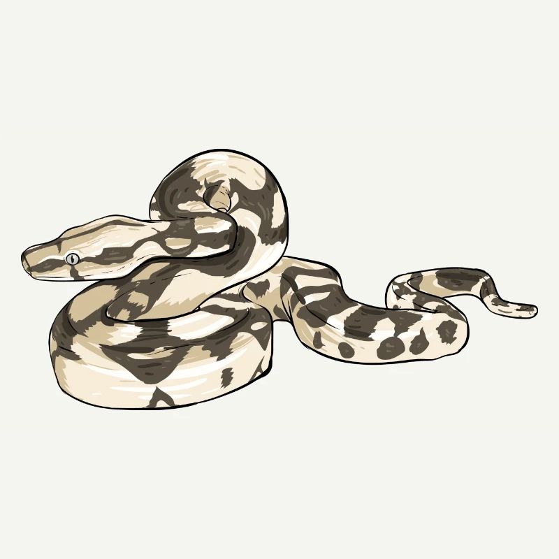 Boa Constrictor I Motif Abgottschlange pour