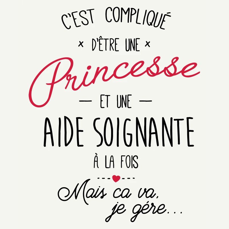 Princesse et aide soignante