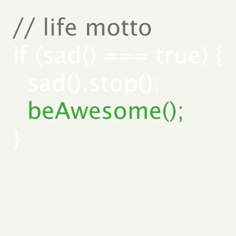 Informatique Nerd Geek programmeur lebensmotto