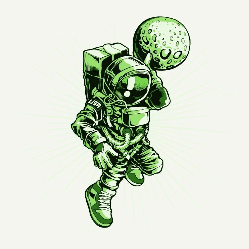 Space Astronaut Rocket