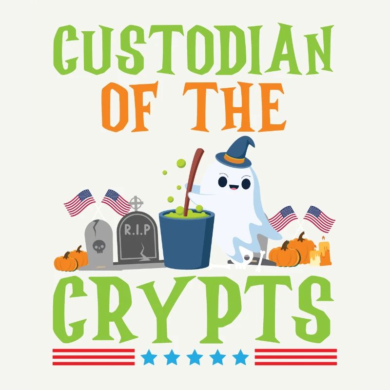 Custode de la crypte Gardien de l’école Halloween