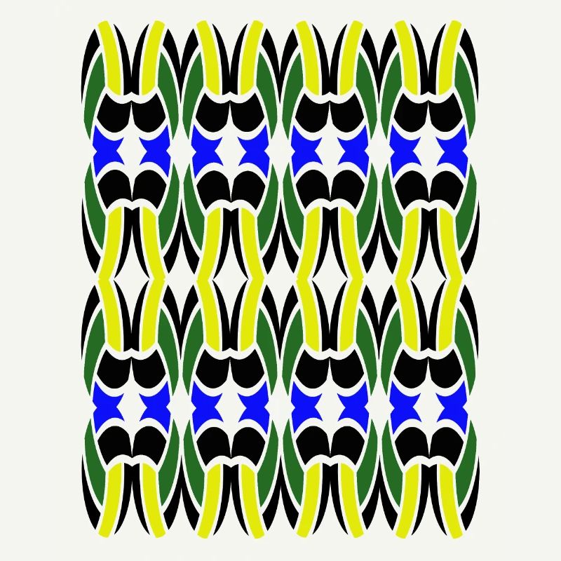 Einzigartiges Multicolor-Design
