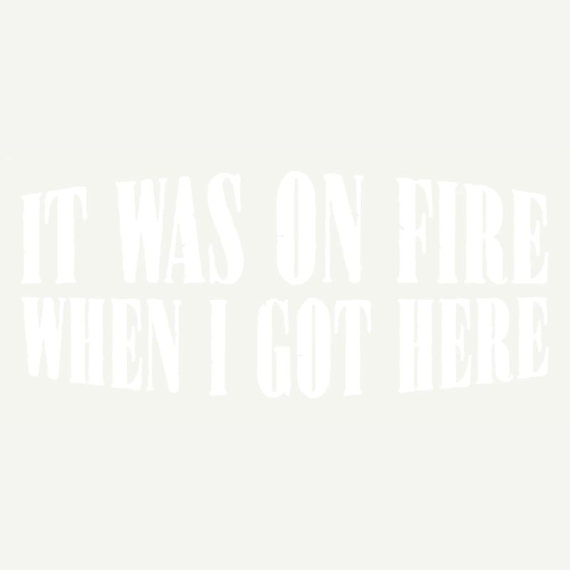 It Was On Fire When I Got Here 20