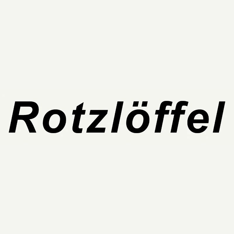 Rotzloeffel Spruch Geschenk Idee