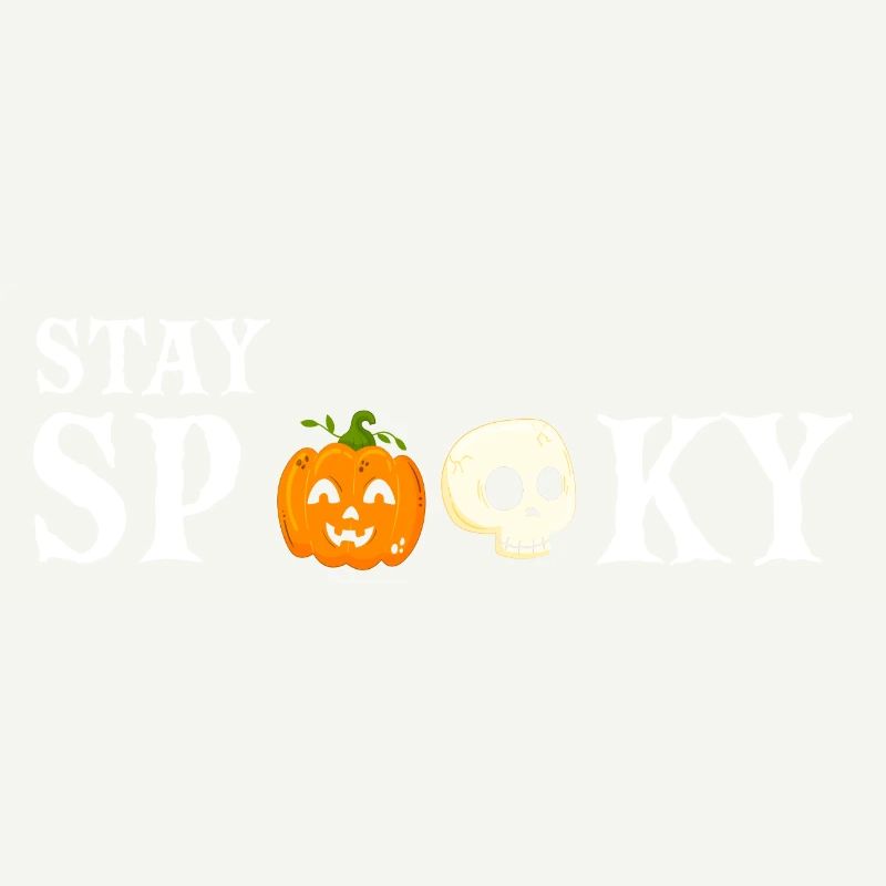 Restez effrayant Mignon Drôle Halloween Designs