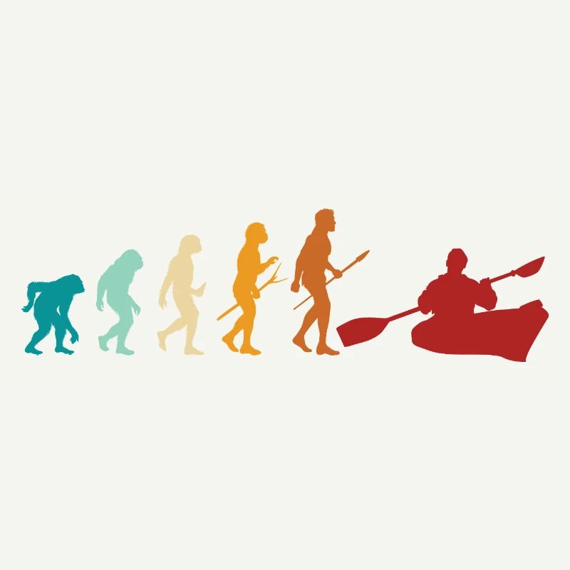 Canoe Kayak Evolution Paddling Canoeist Canoe