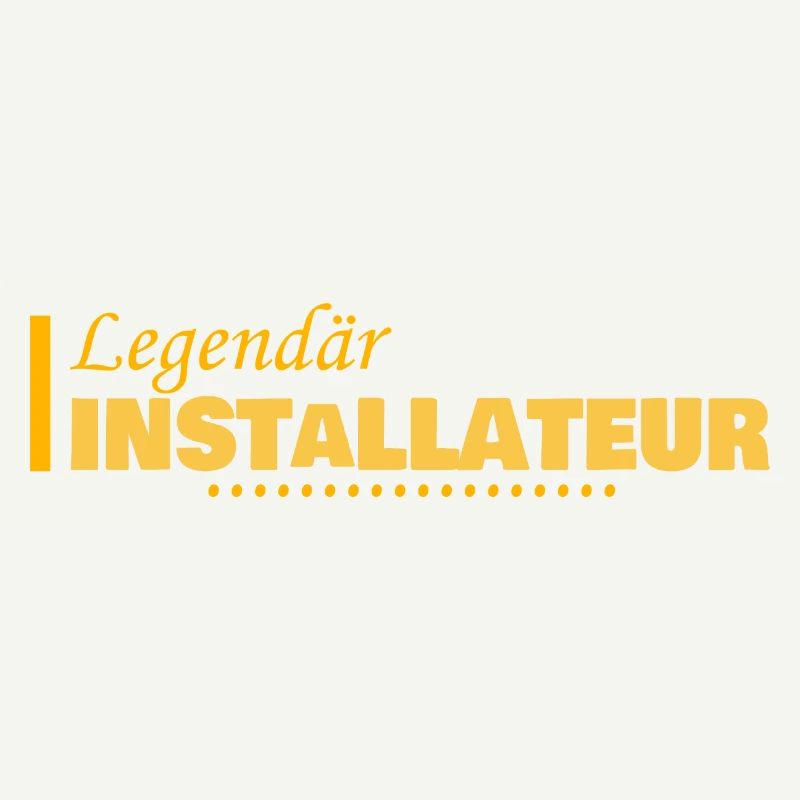 Beruf Installateur
