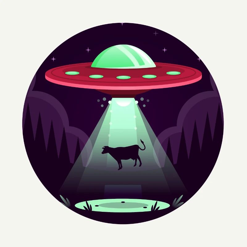Alien Ufo Kuh